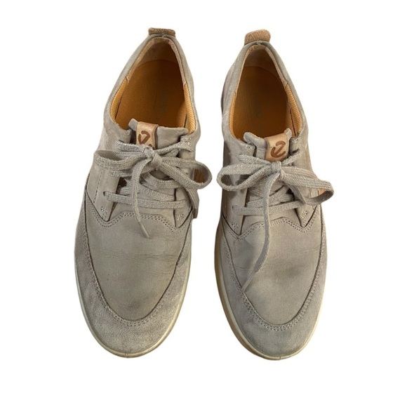 ECCO Men's Street Tray Classic Navajo Suede Leather Sneaker - Picture 3 of 8